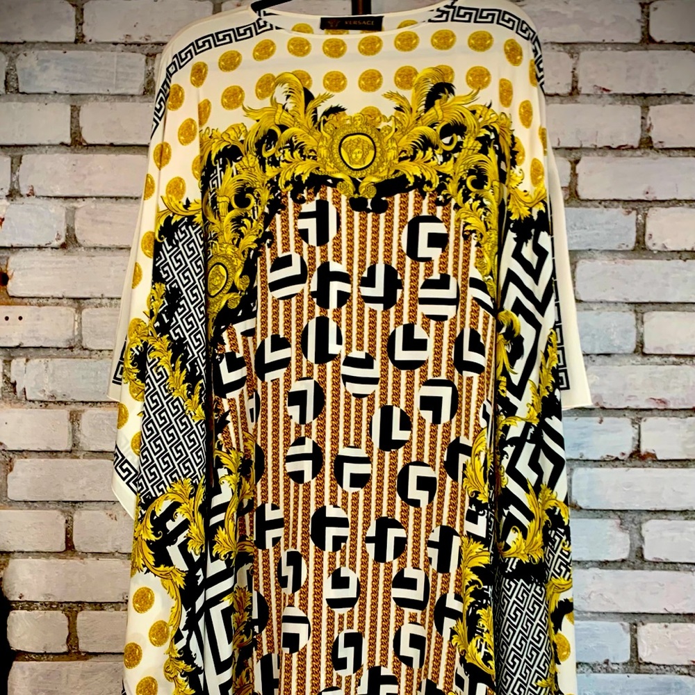 Versace silk kaftan